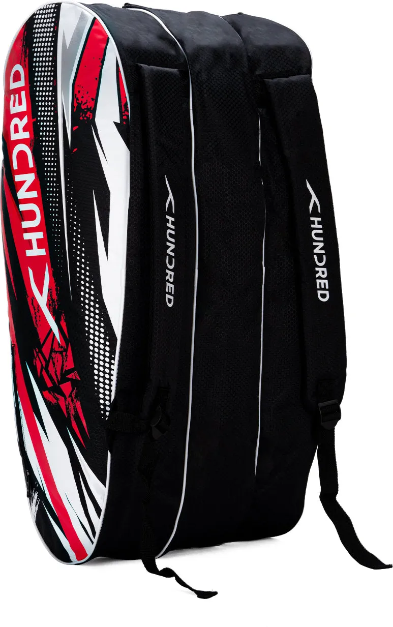 Hundred Rock Adventure Badminton Kit Bag (Black) (Size - M/30 L)