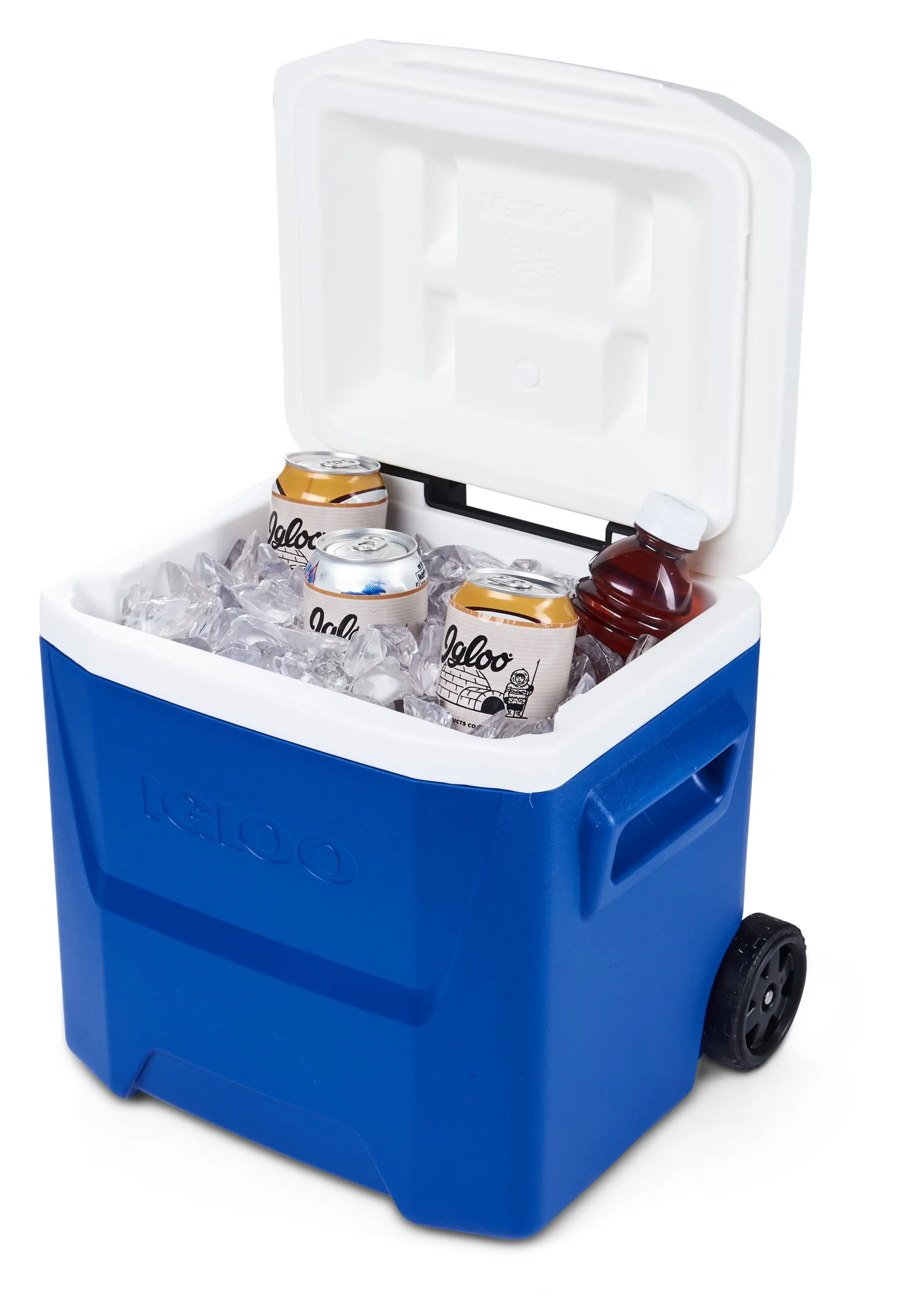 Igloo 16 qt. Laguna Ice Chest Cooler with Wheels, Blue