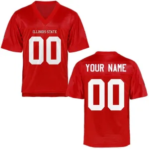 Illinois State Redbirds Customizable Football Jersey