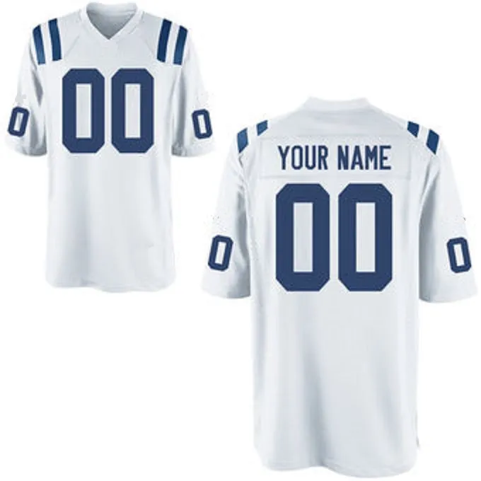 Indianapolis / Baltimore Colts Customizable Pro Style Football Jersey