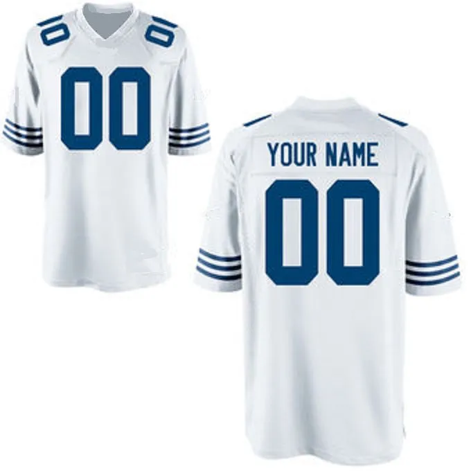 Indianapolis / Baltimore Colts Customizable Pro Style Football Jersey