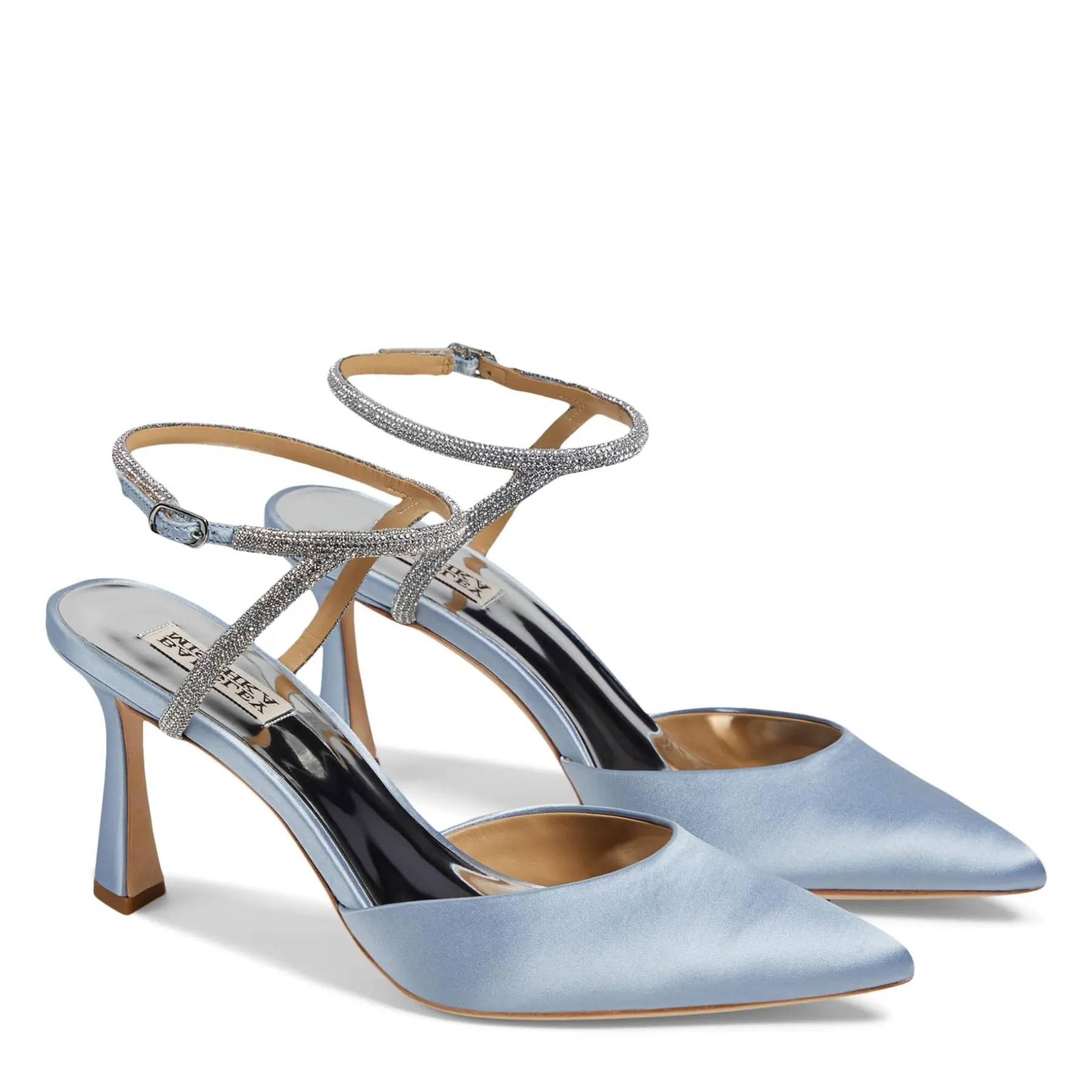 Kamilah - Pointed Toe Stiletto - Azure Blue