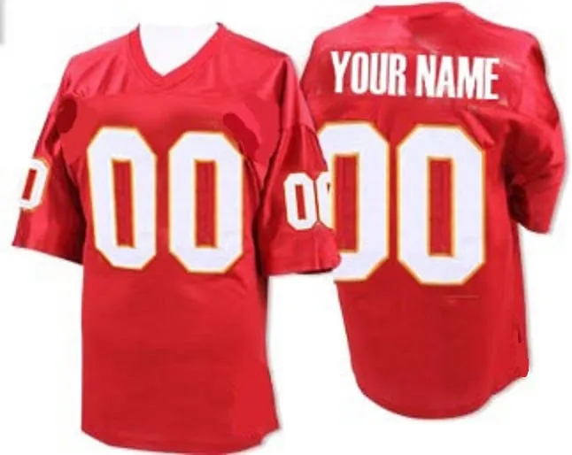 Kansas City Chiefs Customizable Pro Style Football Jersey