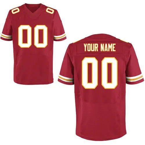 Kansas City Chiefs Customizable Pro Style Football Jersey