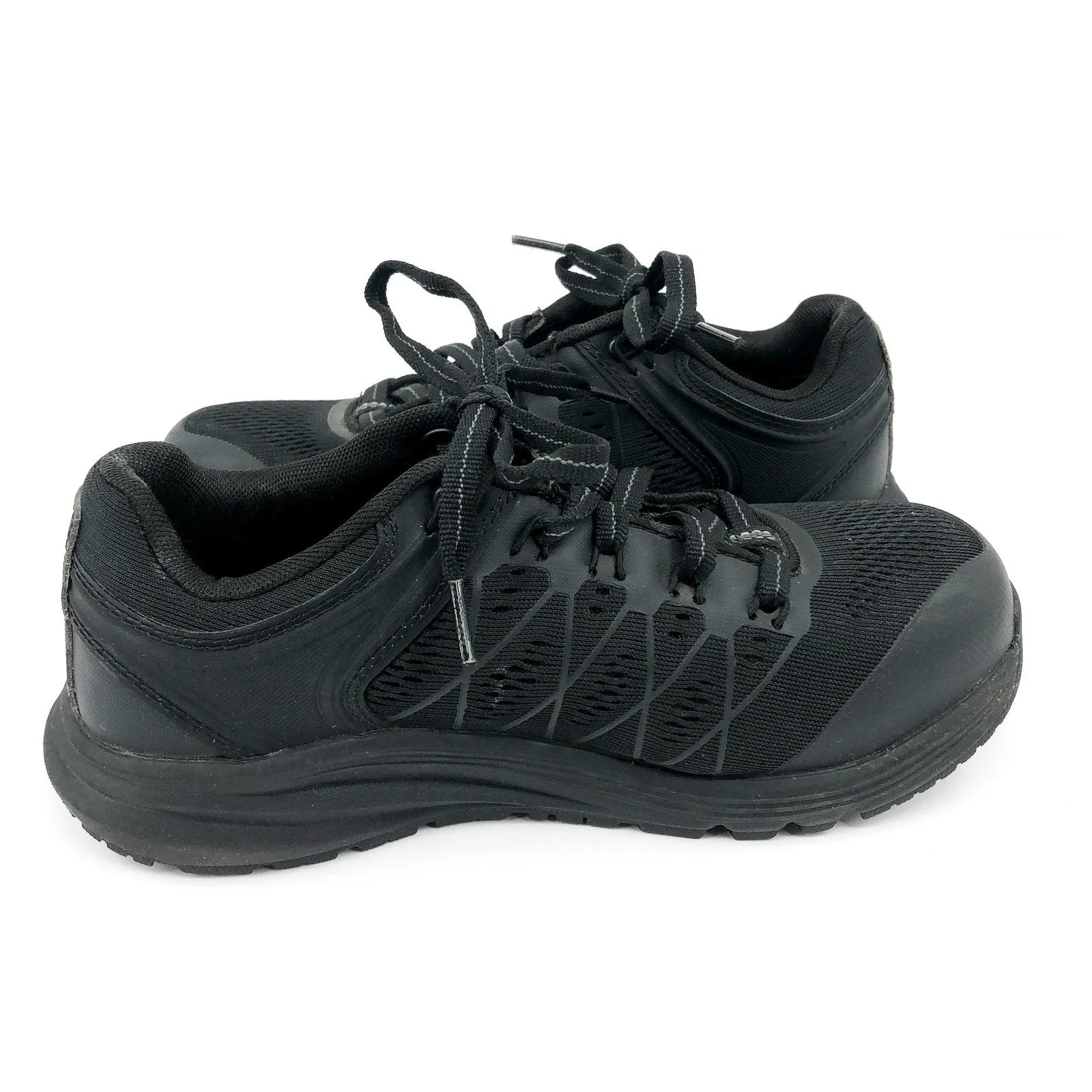 KEEN Womens Vista Energy Work Sneakers 6 WIDE Black Utility Water Resistant NIB