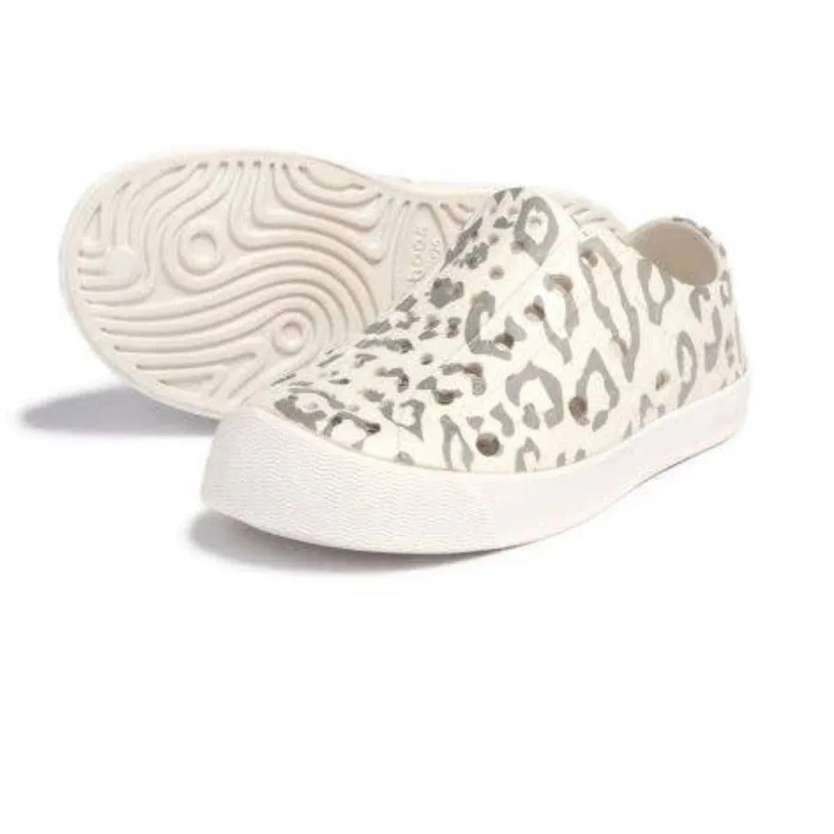 Kid's Waterproof Sneakers with Leopard Print