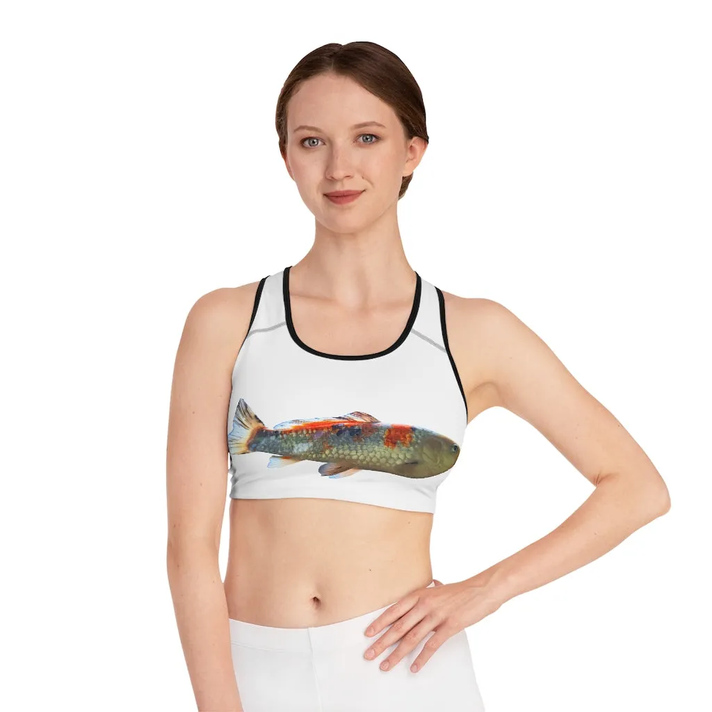 Koi Fish Sports Bra (AOP)