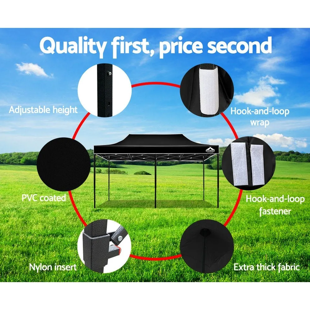 Large UV-Water Resistant Pop Up Gazebo Tent 3x6m | Instahut