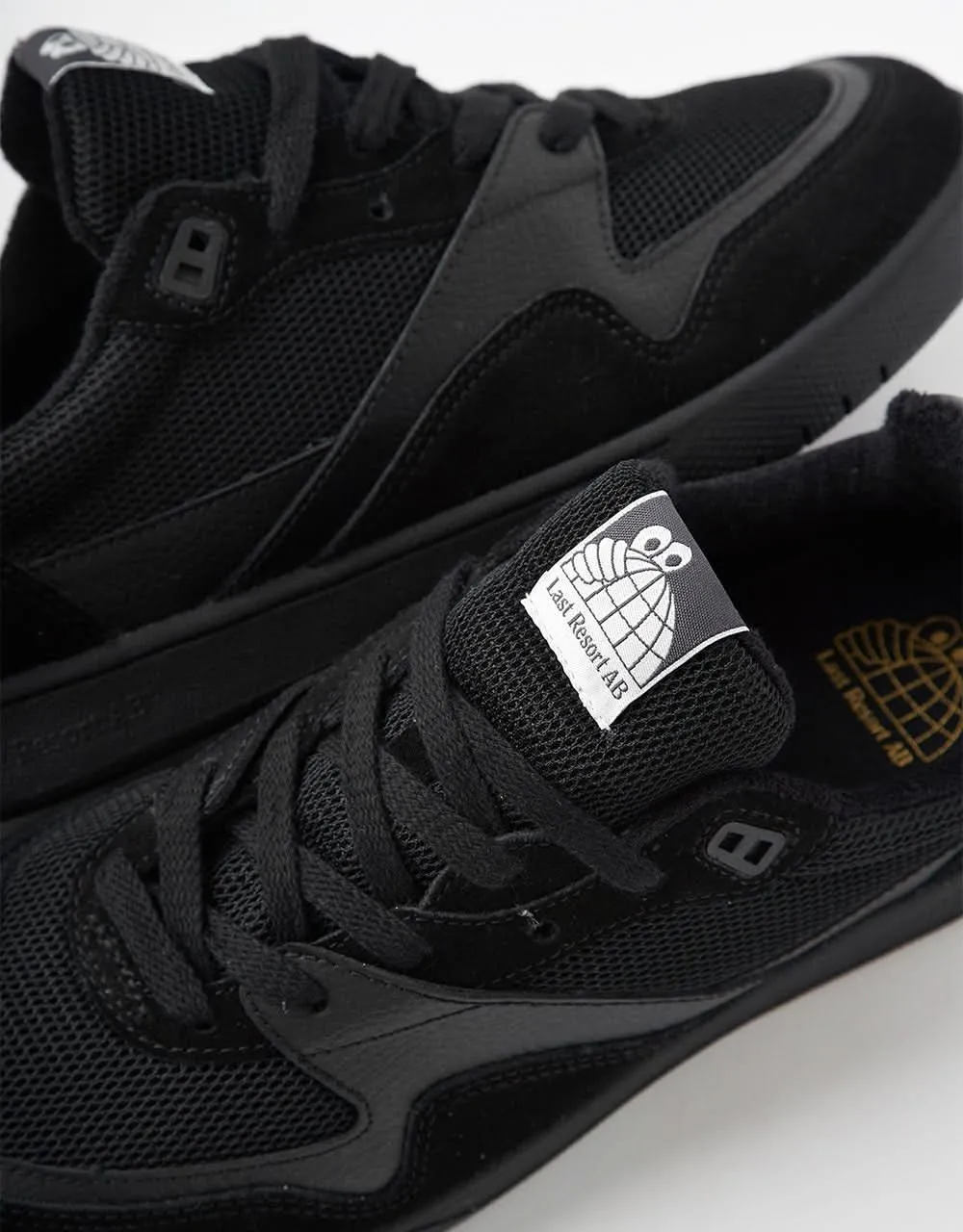 Last Resort AB CM002 Lo Skate Shoes - Black/Black