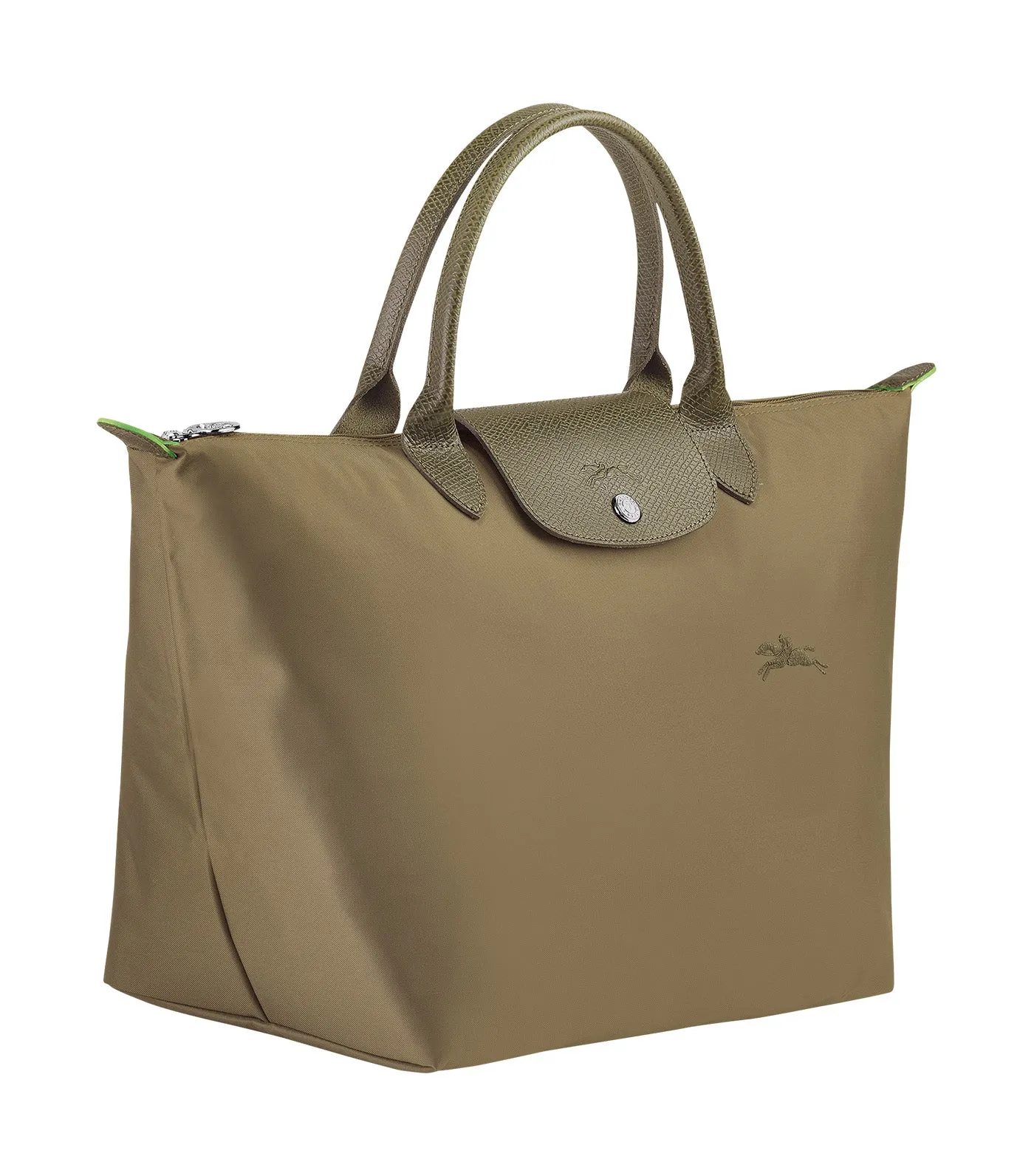 Le Pliage Green Handbag M Artichoke