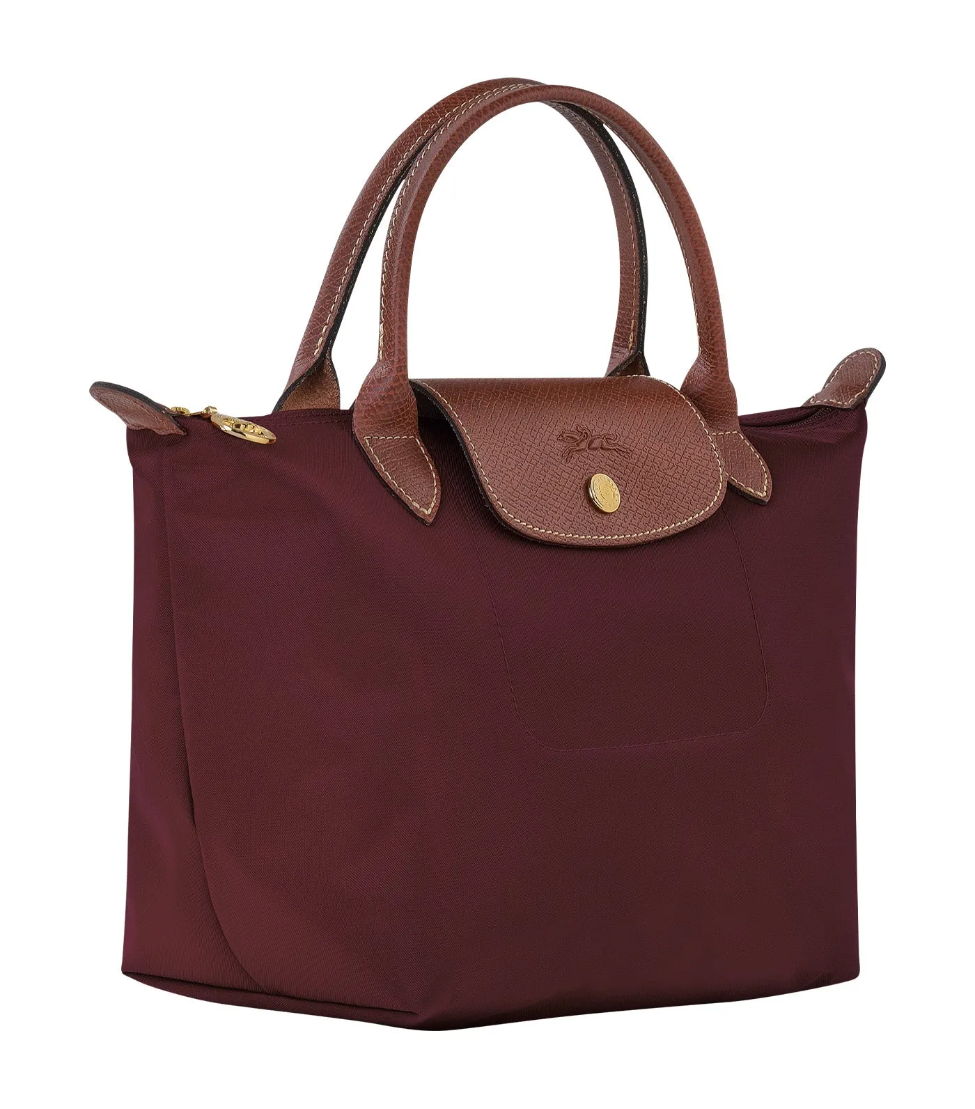 Le Pliage Original Handbag S Burgundy