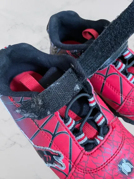 Light Up Spiderman Shoes w/ Velcro