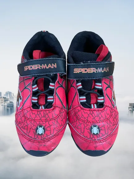 Light Up Spiderman Shoes w/ Velcro