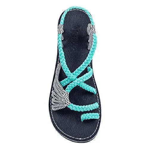 LovelyRLovely Beach Flip Flops Flat Sandals