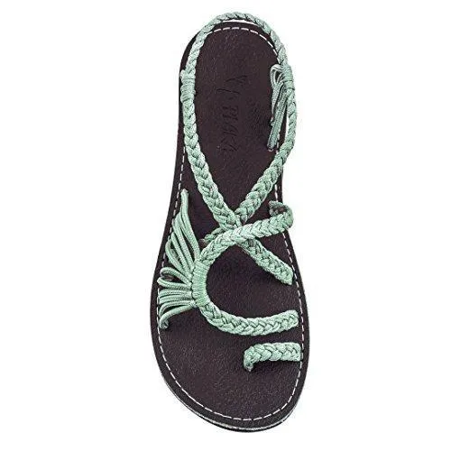 LovelyRLovely Beach Flip Flops Flat Sandals