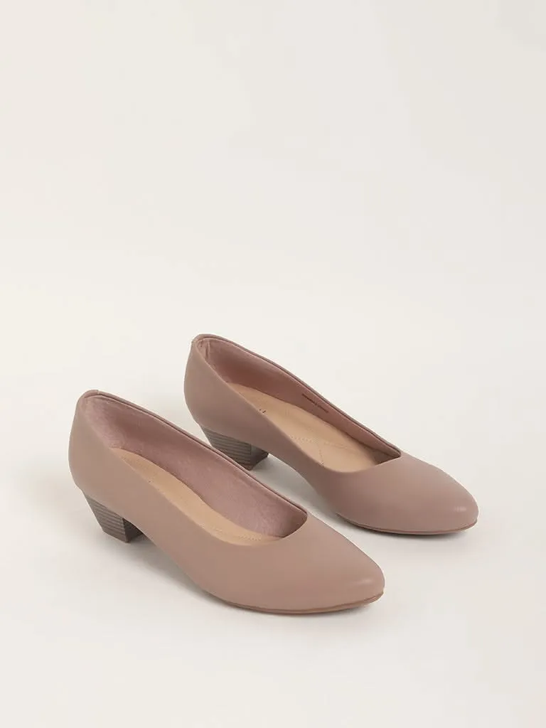 LUNA BLU Blush Pink Pump Shoes