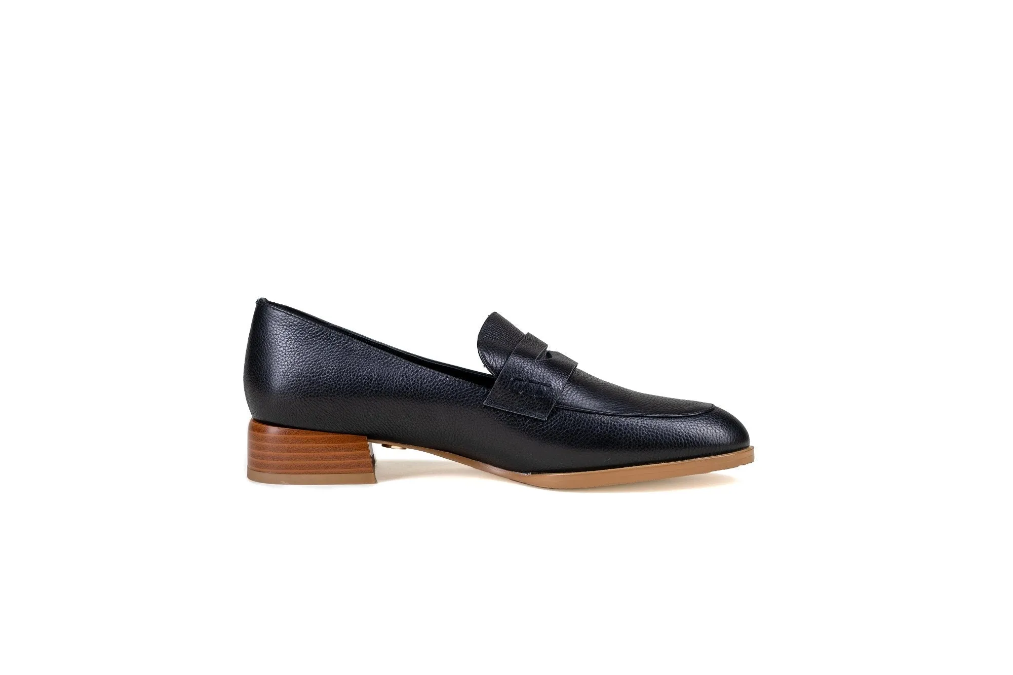 Marcel Leather Loafer Black