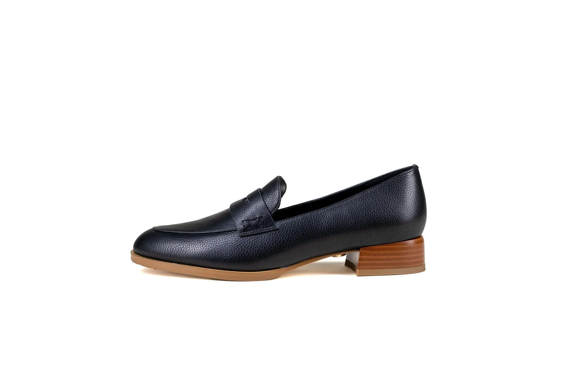 Marcel Leather Loafer Black