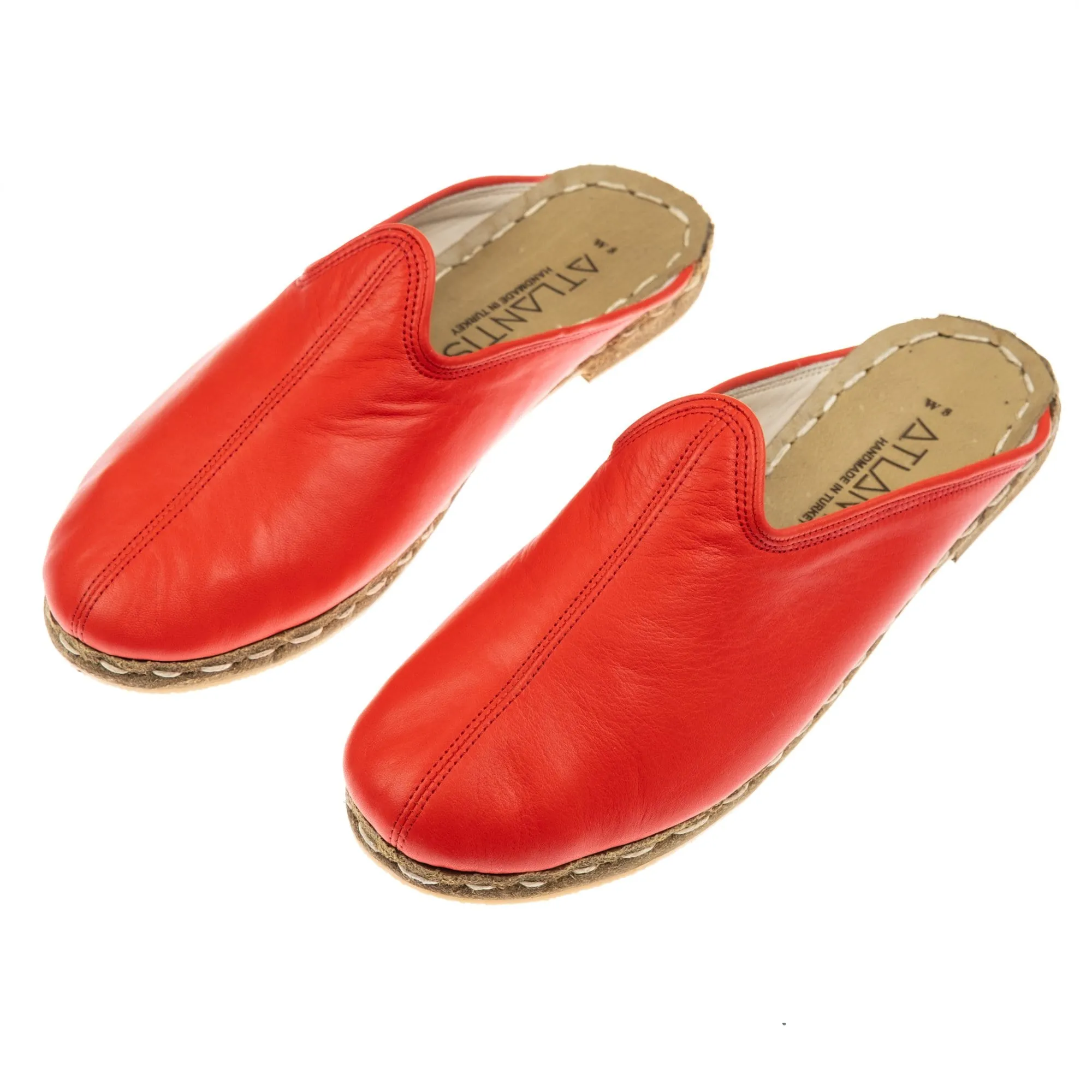 Men's Red Slippers