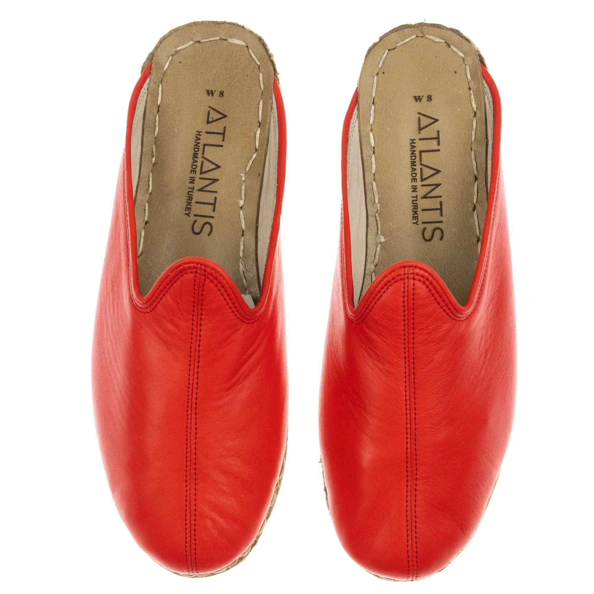 Men's Red Slippers