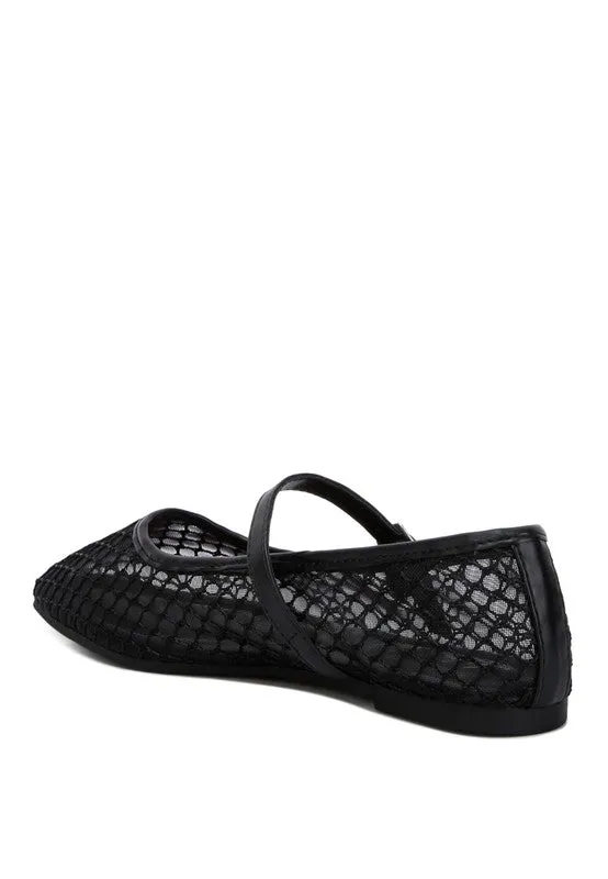 Mesh Ballet Flats