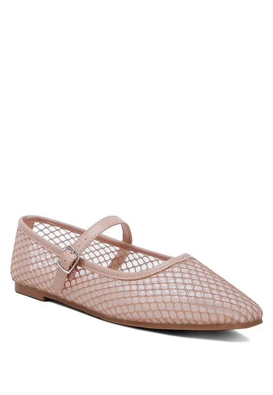 Mesh Ballet Flats