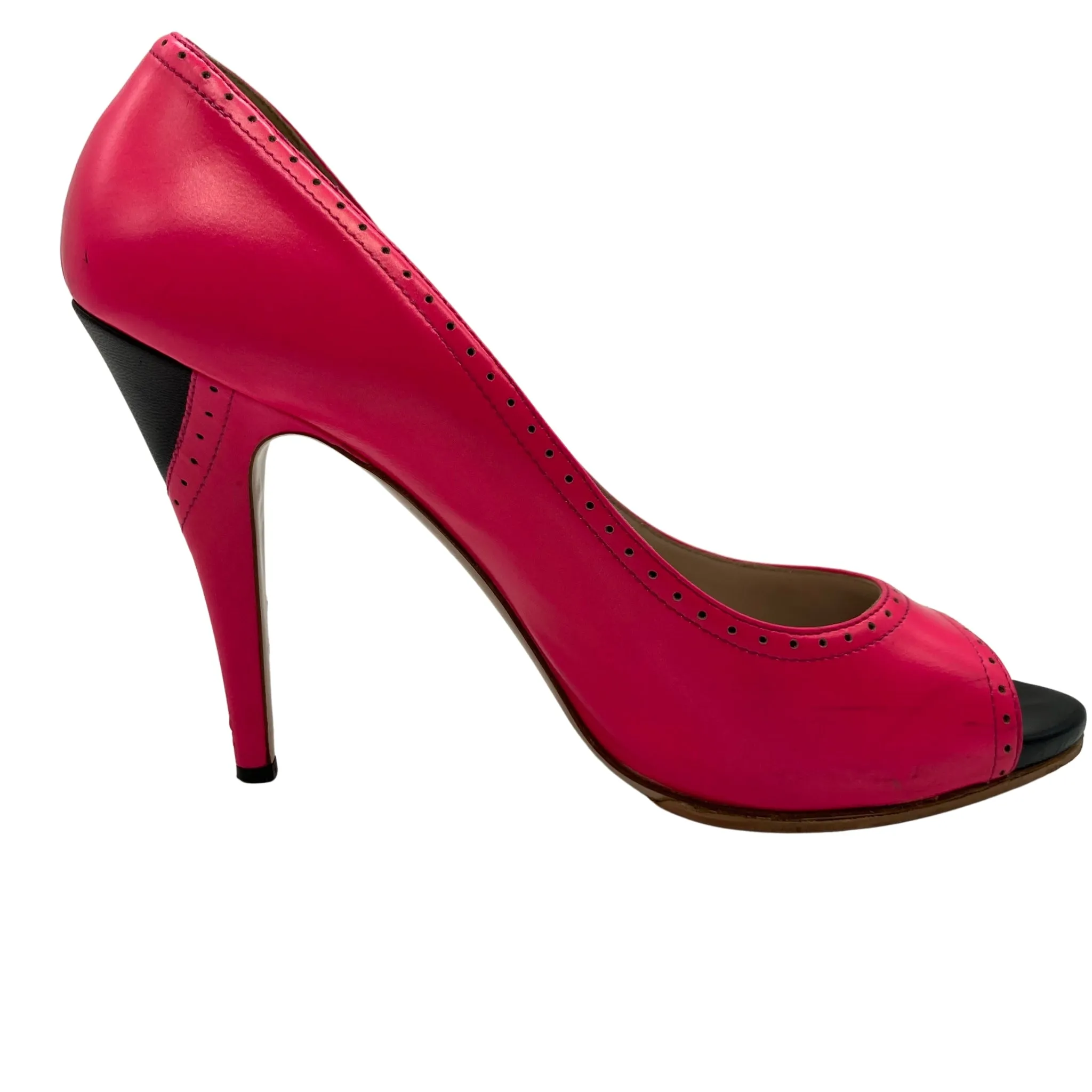 Miu Miu Hot Pink Pump Heels