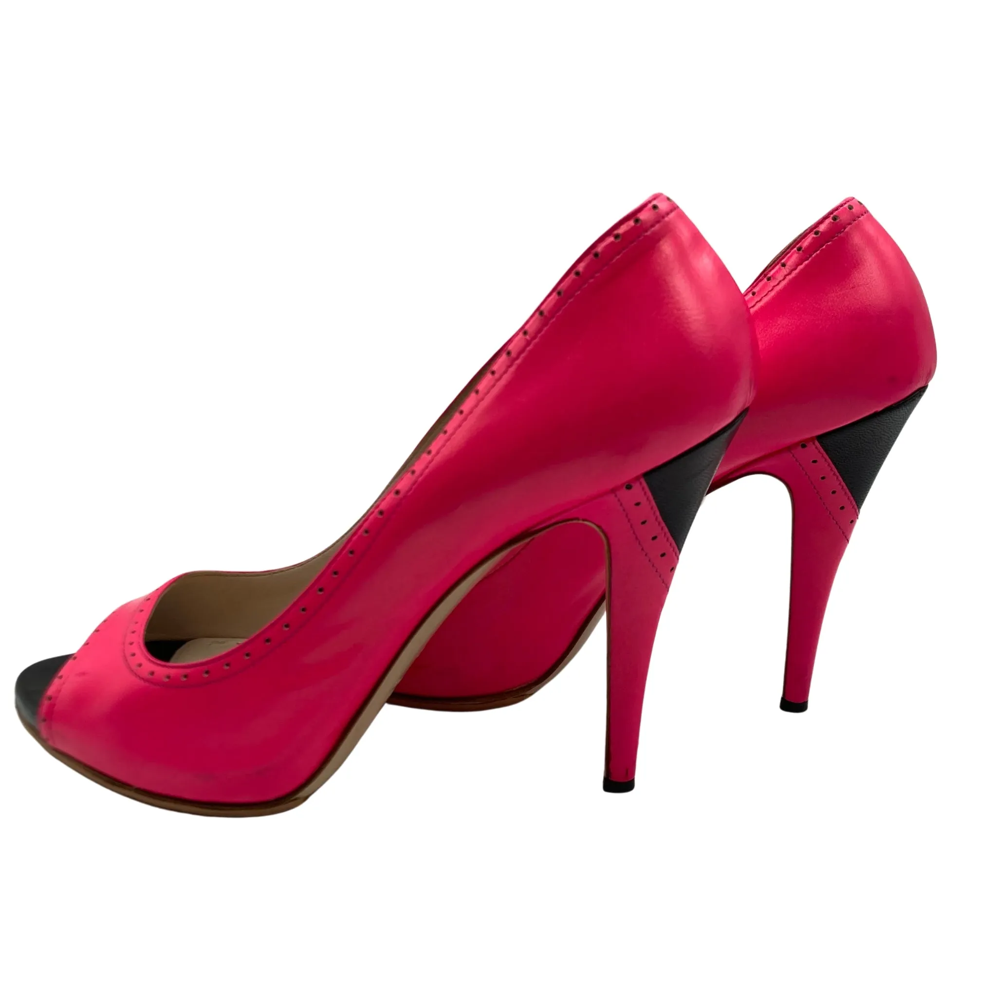 Miu Miu Hot Pink Pump Heels