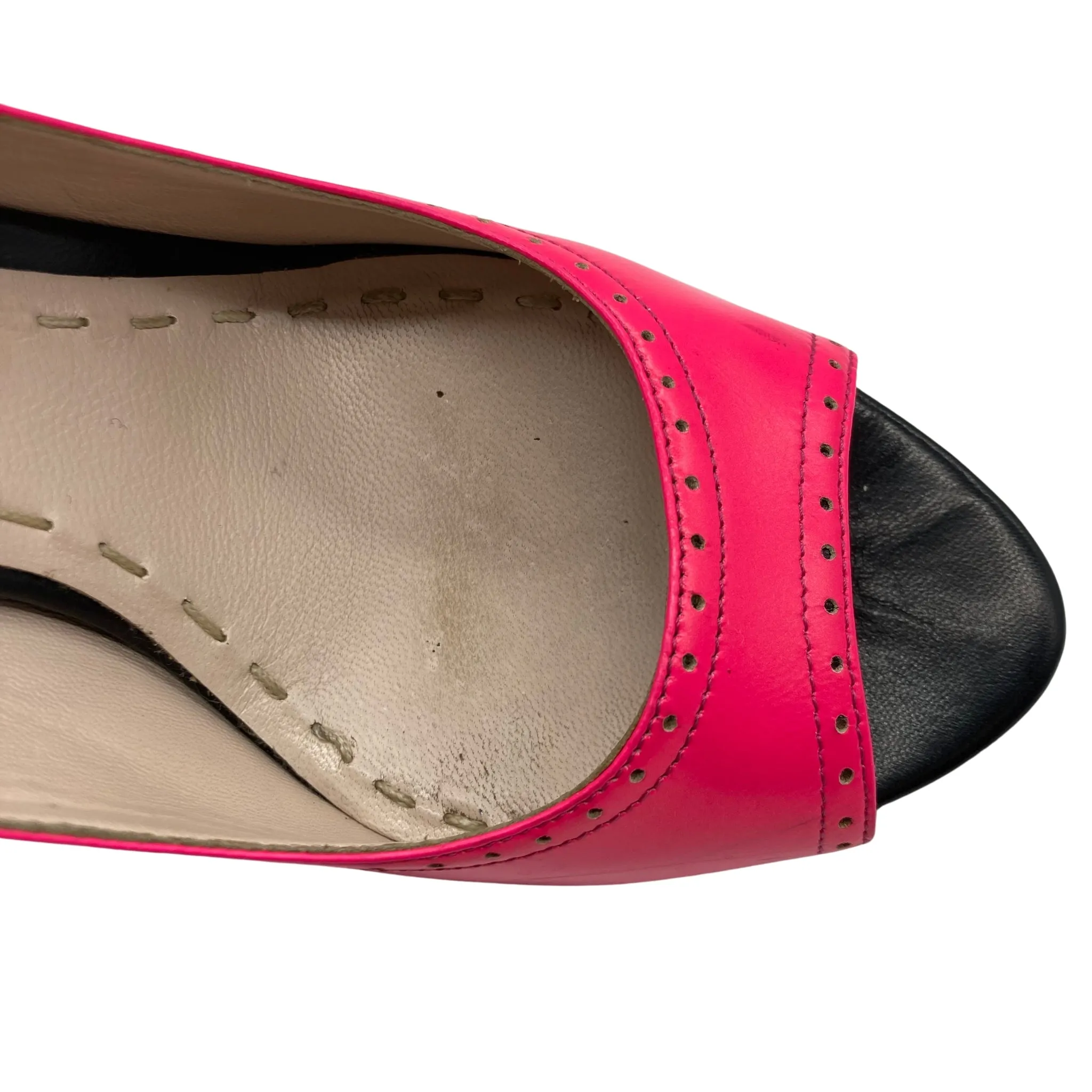 Miu Miu Hot Pink Pump Heels