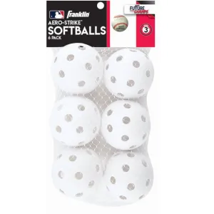 MLB PLASTIC SOFTBALLS-White