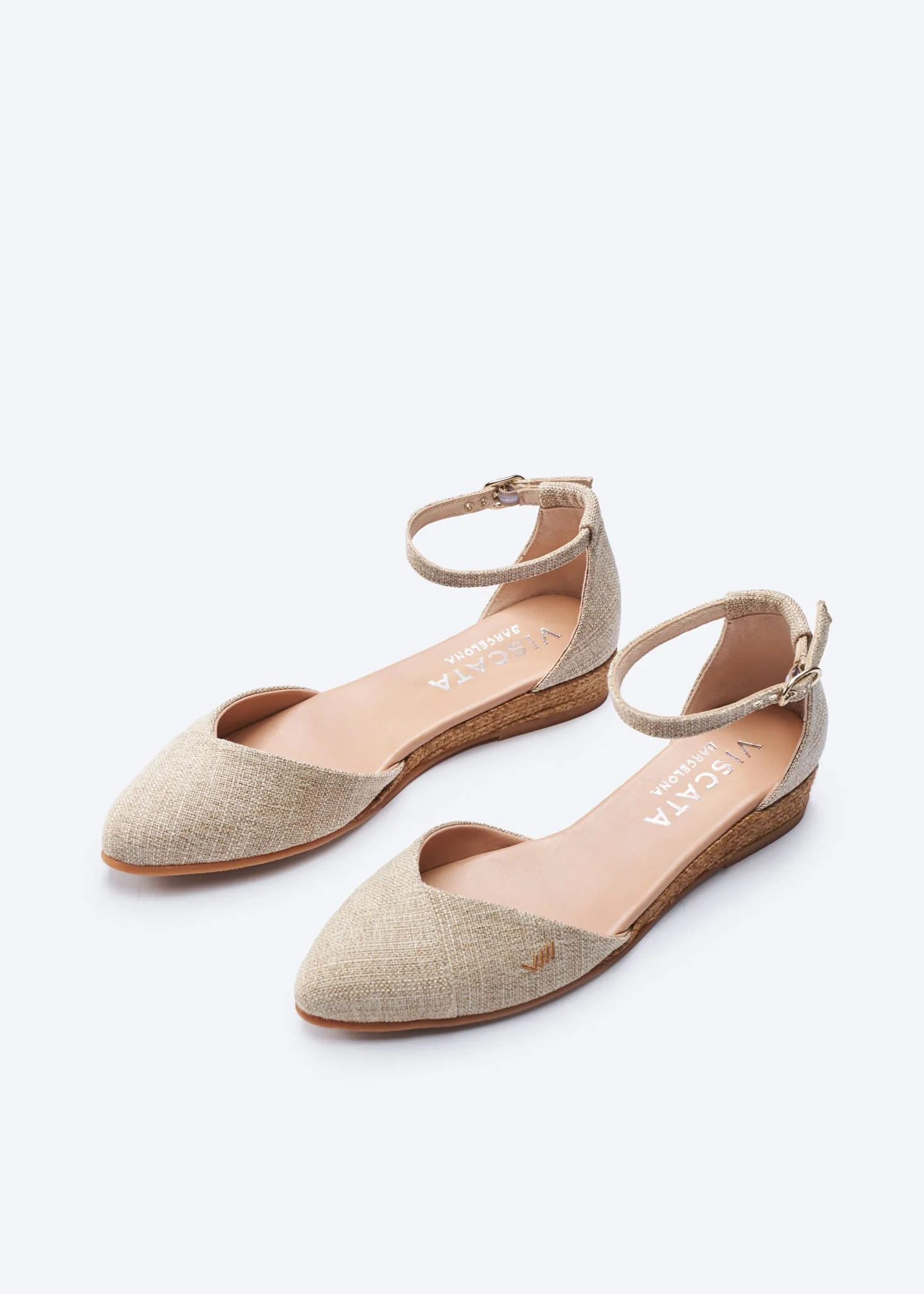 Montroig Limited Edition Canvas Espadrille Flats