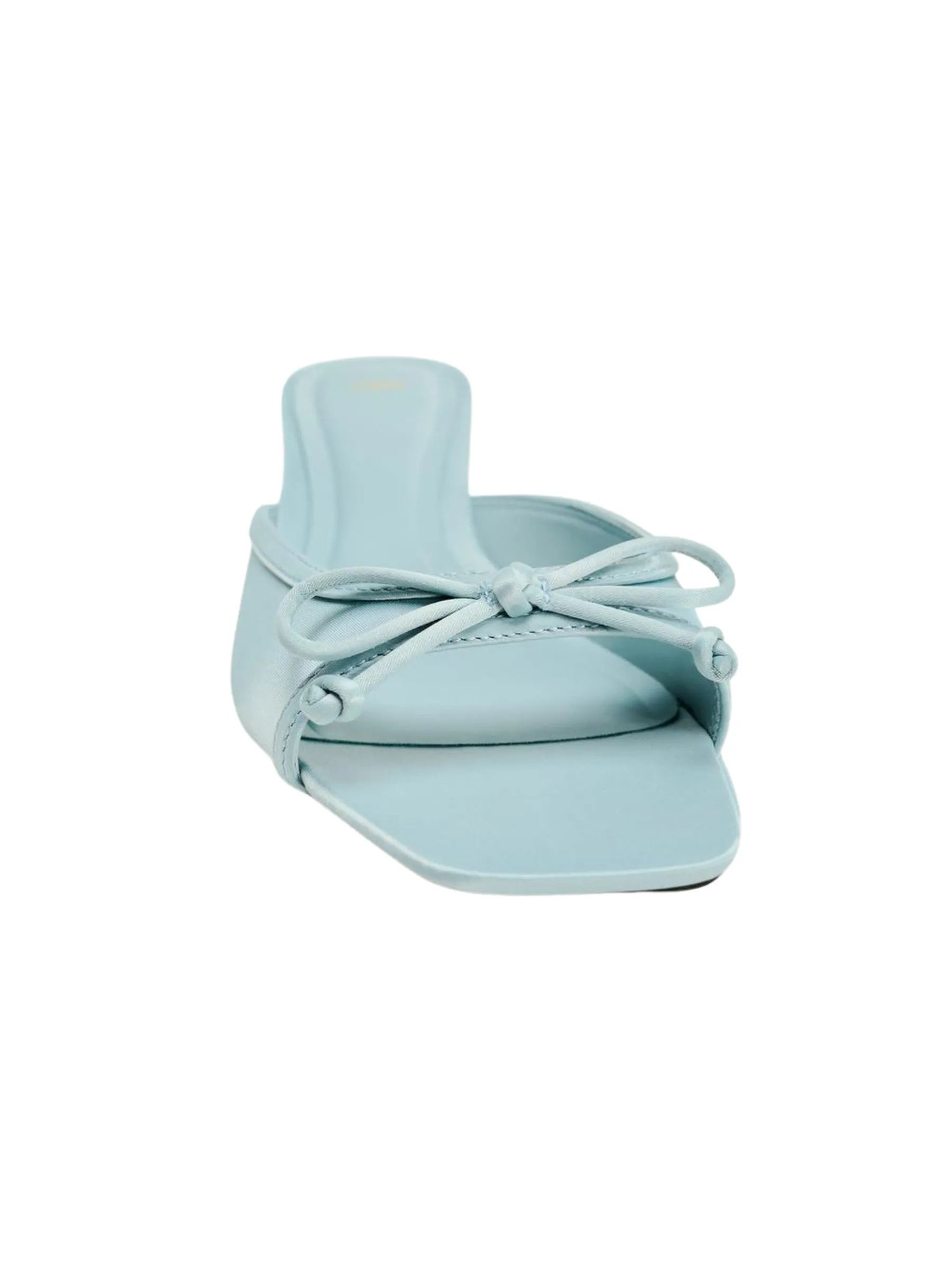 Nanise Bow Sandals in Light Blue