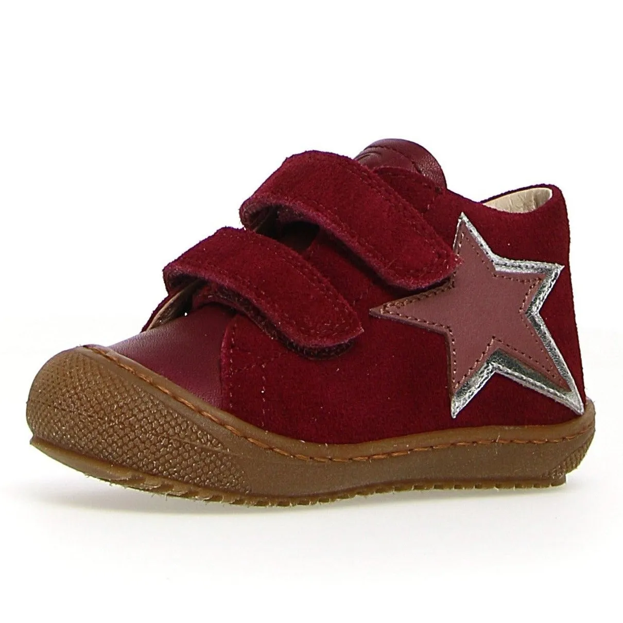 Naturino Girl's & Boy's Flexy Vl Nappa Suede Spazz. Sneakers - Berry Red