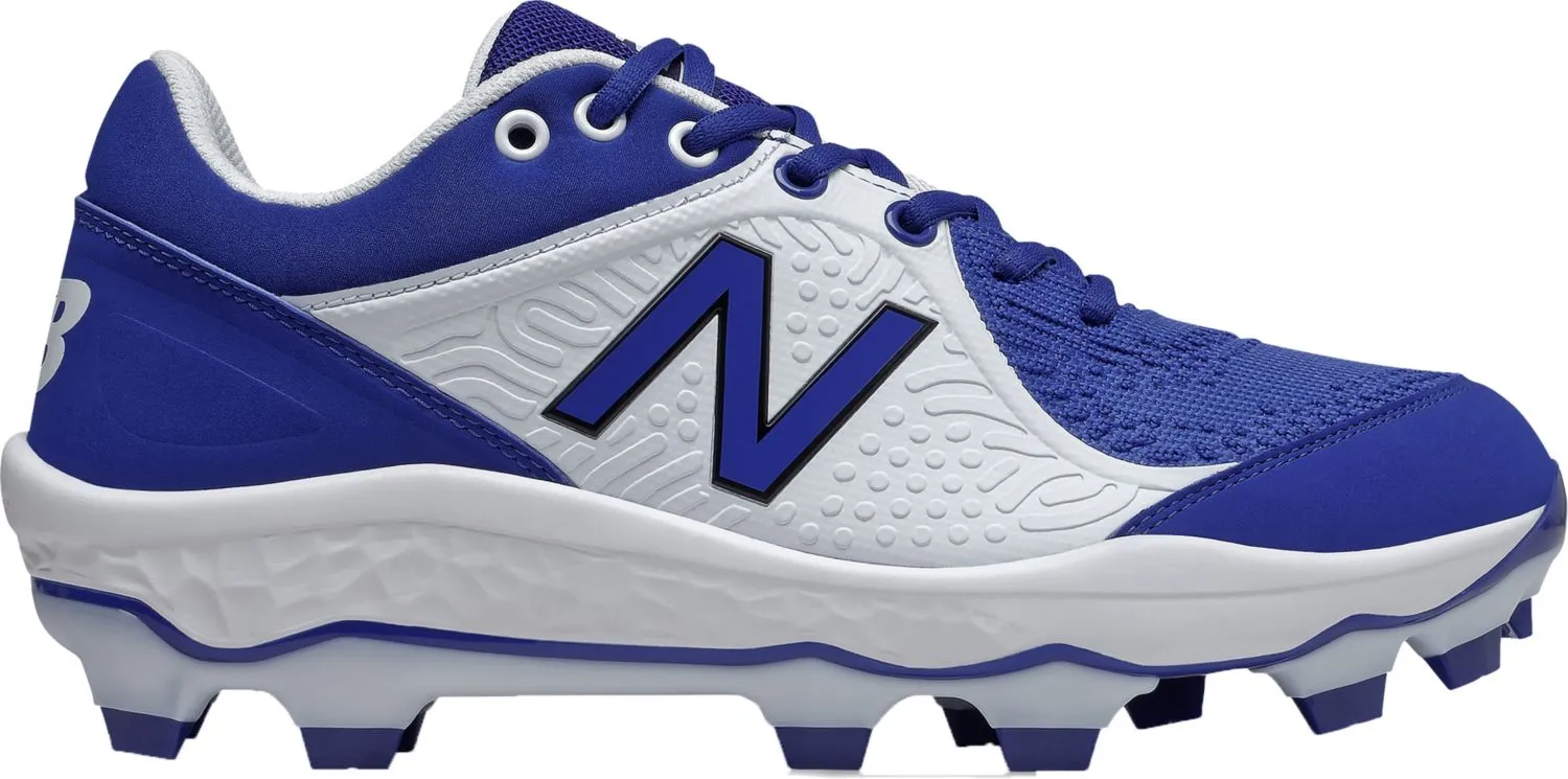 New Balance 3000 v5 Fresh Foam Molded Cleats - Royal/White