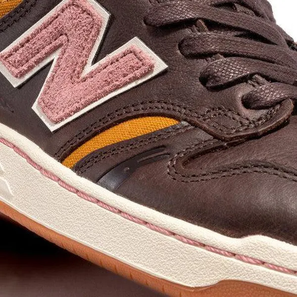 New Balance Numeric x 303 Boards x Jeremy Fish 480 NM480FXT Brown - Pink