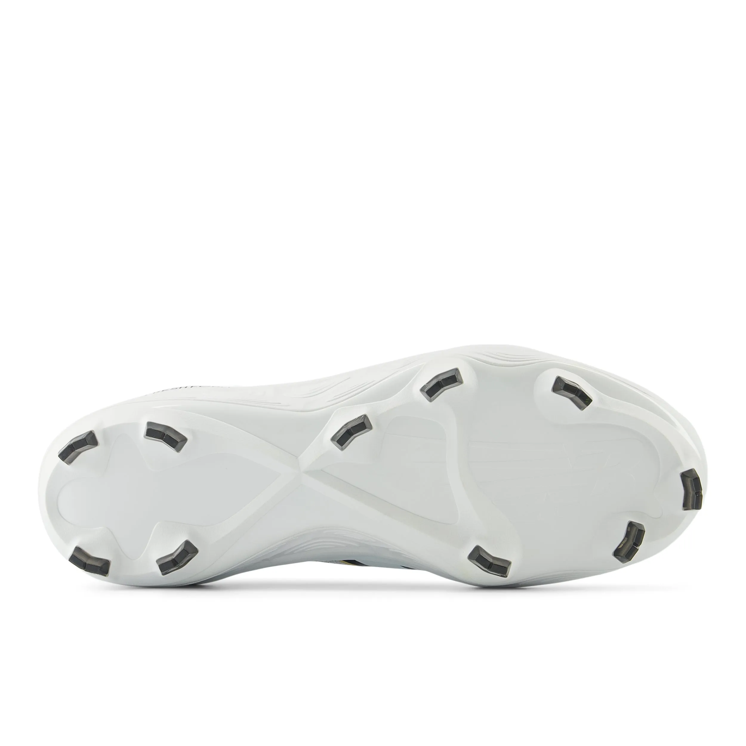 New Balance PL3000 V7 Moulded Cleats - White - D Fit