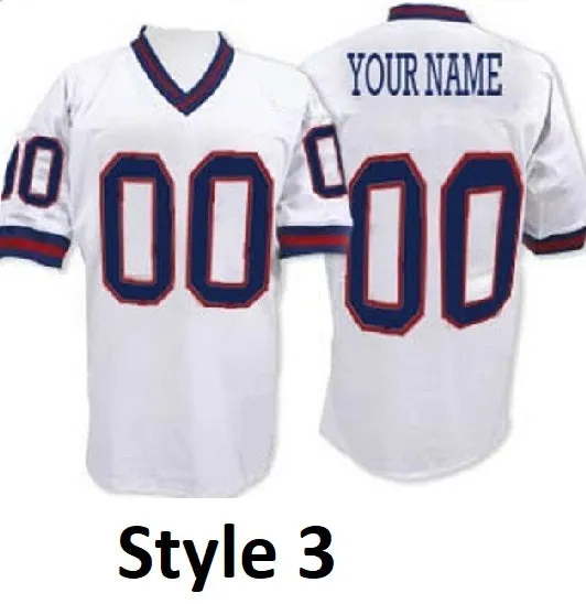 New York Giants Customizable Pro Style Football Jersey