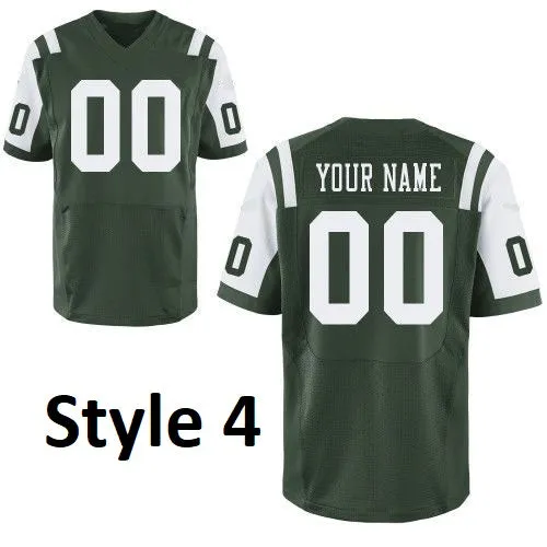 New York Jets Customizable Pro Style Football Jersey