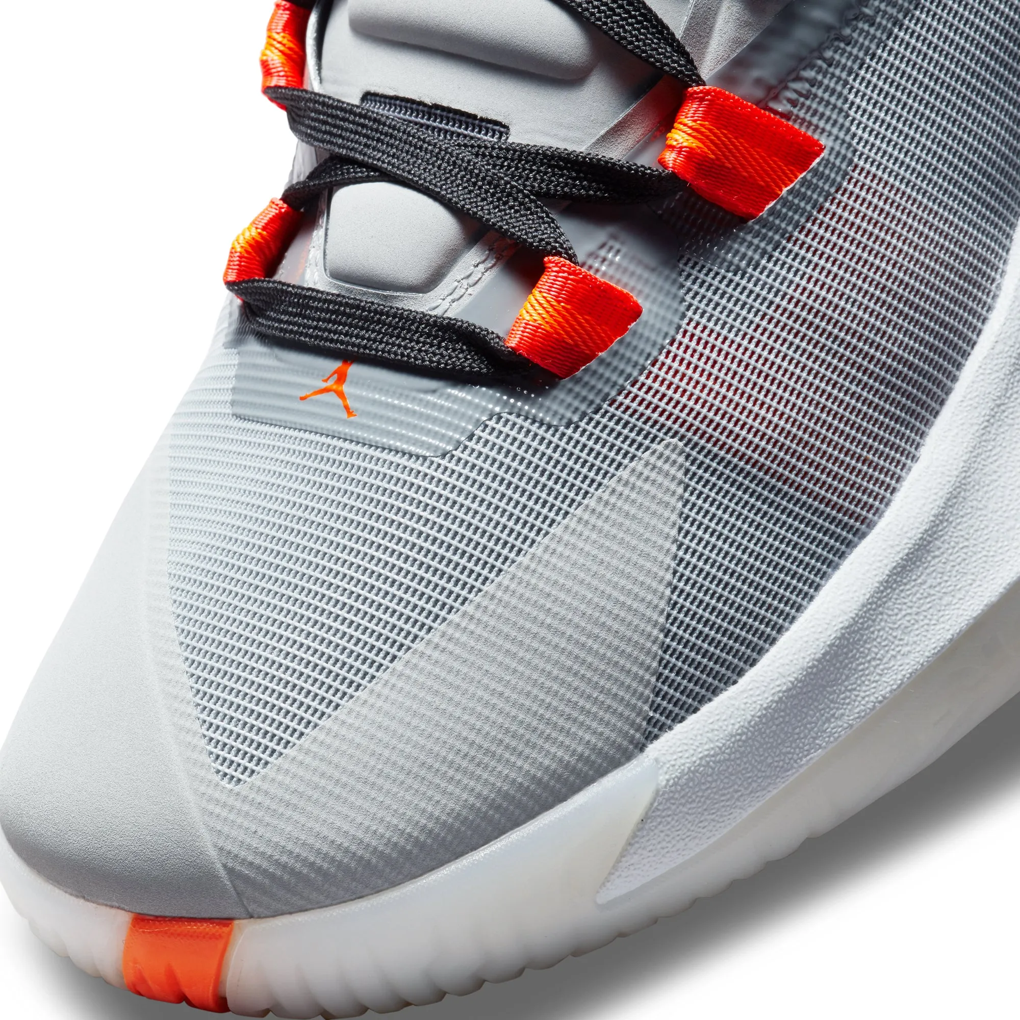 Nike Mens Zion 1 Shoes 'LT Smoke Grey/Total Orange'