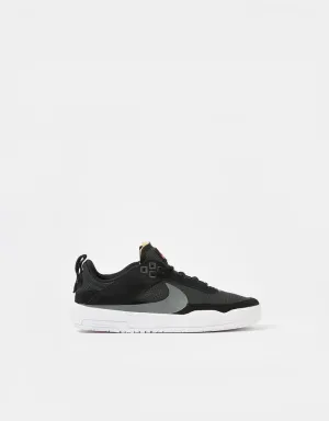 Nike SB Day One GS Kids Skate Shoes - Black/Cool Grey-Anthracite-White