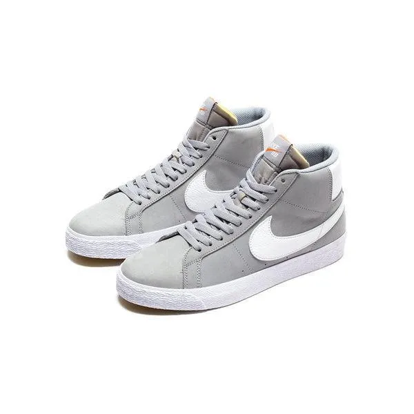 Nike SB Zoom Blazer Mid ISO "Orange Label" Wolf Grey - White