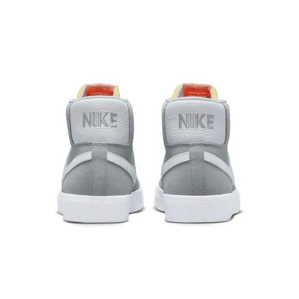 Nike SB Zoom Blazer Mid ISO "Orange Label" Wolf Grey - White