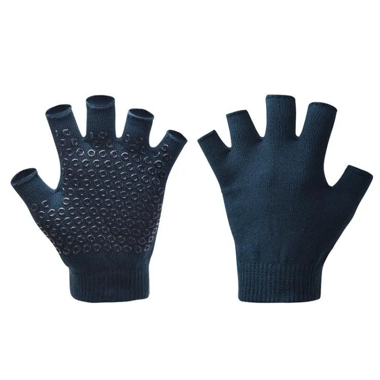 Non-Slip Fingerless Yoga Gloves for Women - Aerial Fitness Aid