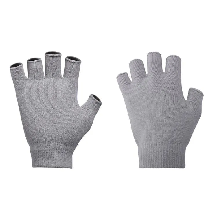 Non-Slip Fingerless Yoga Gloves for Women - Aerial Fitness Aid