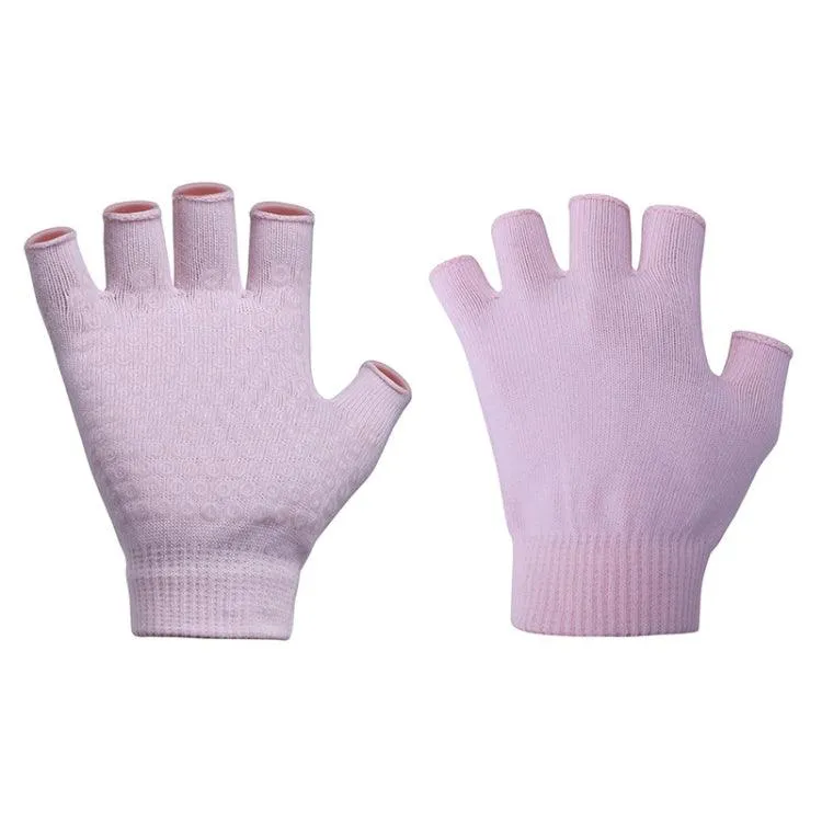 Non-Slip Fingerless Yoga Gloves for Women - Aerial Fitness Aid