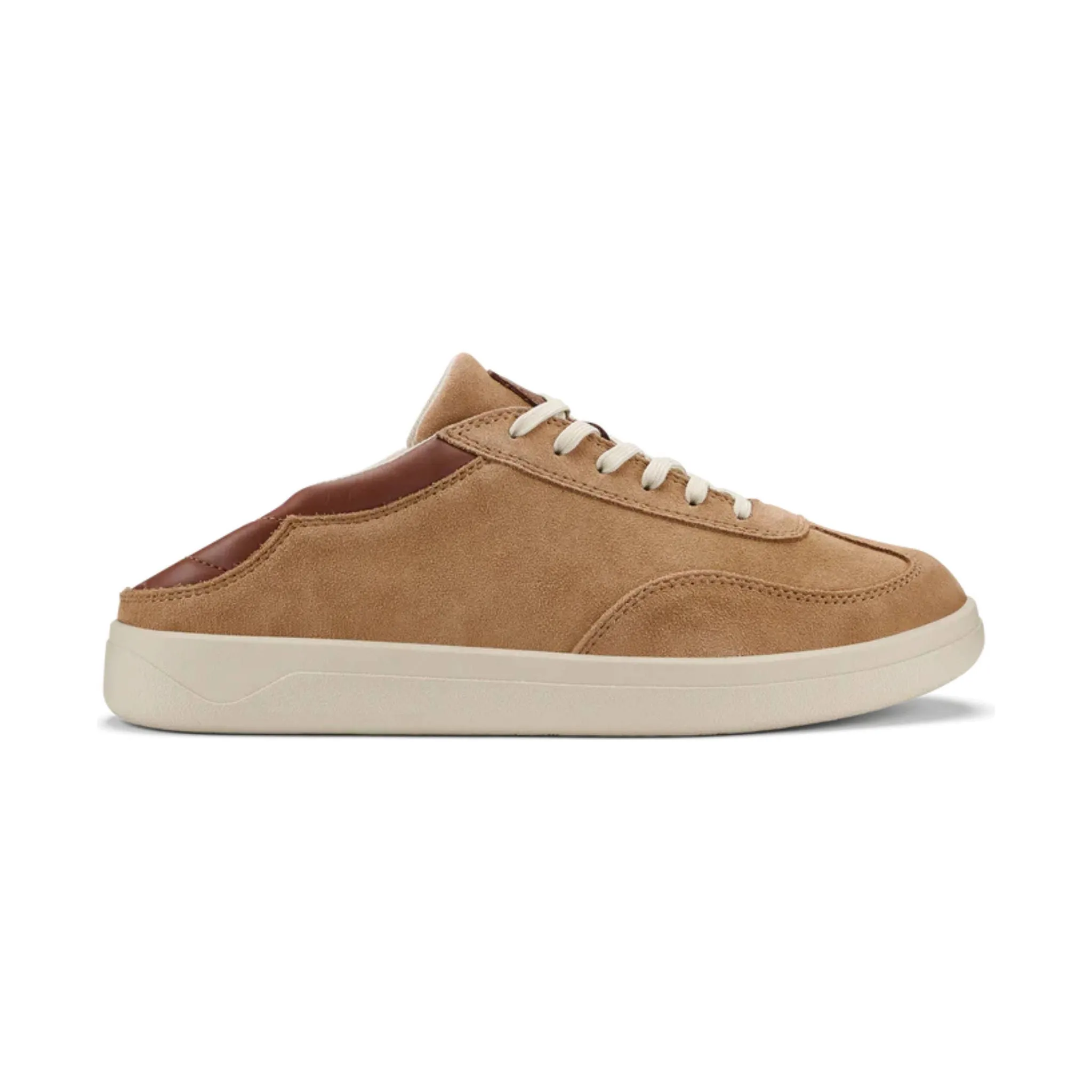 Olaukai Men's Punini Suede Shoes - Tan Toffee