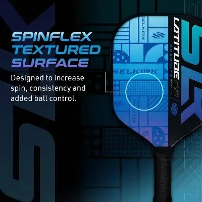 Open Box - Selkirk Sport Latitude Pickleball Paddle Racquets - Blue