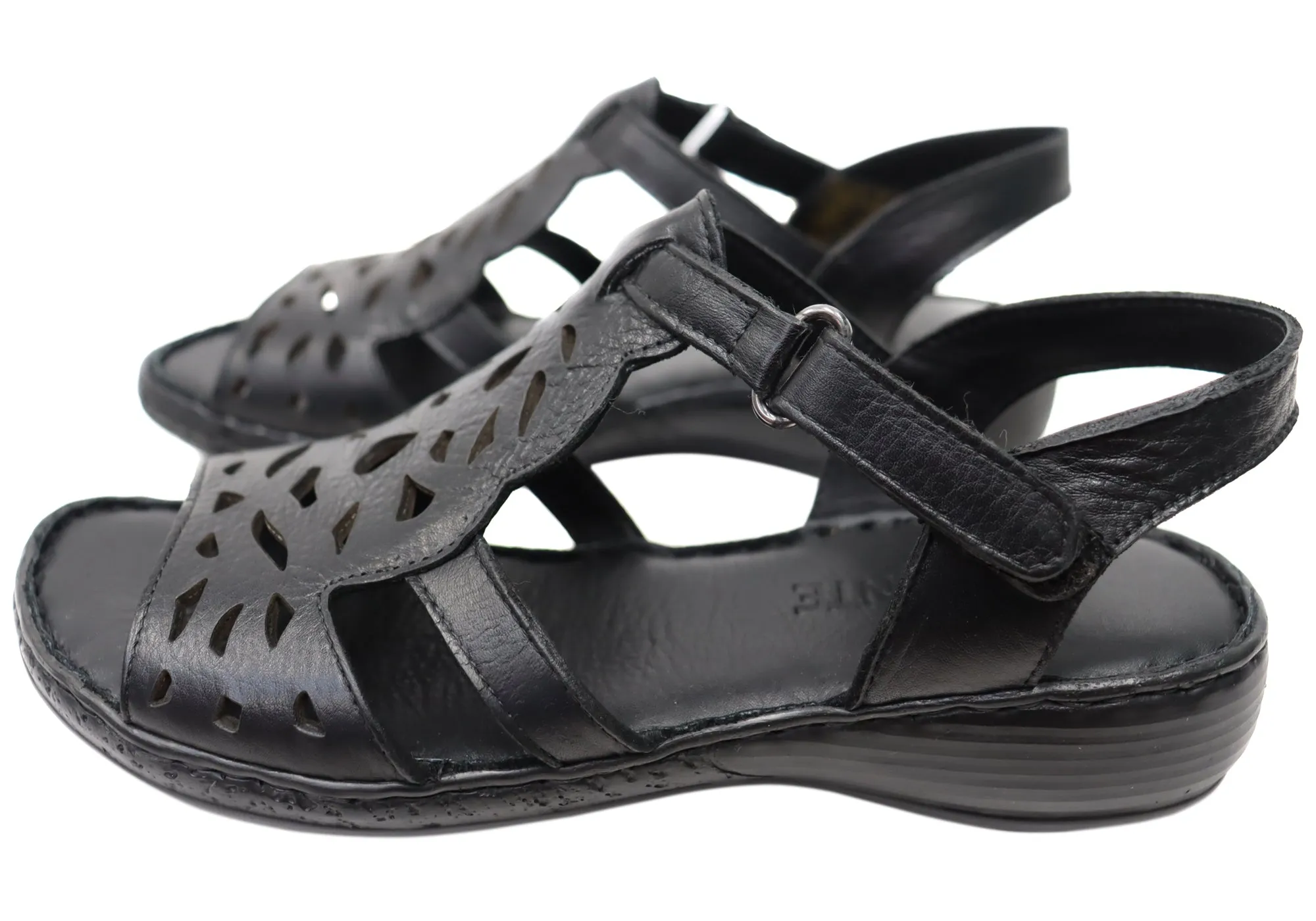 Orizonte Raya Womens Comfortable European Leather Sandals