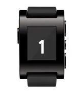 Pebble Bluetooth SmartWatch for iPhone and Android - Jet Black