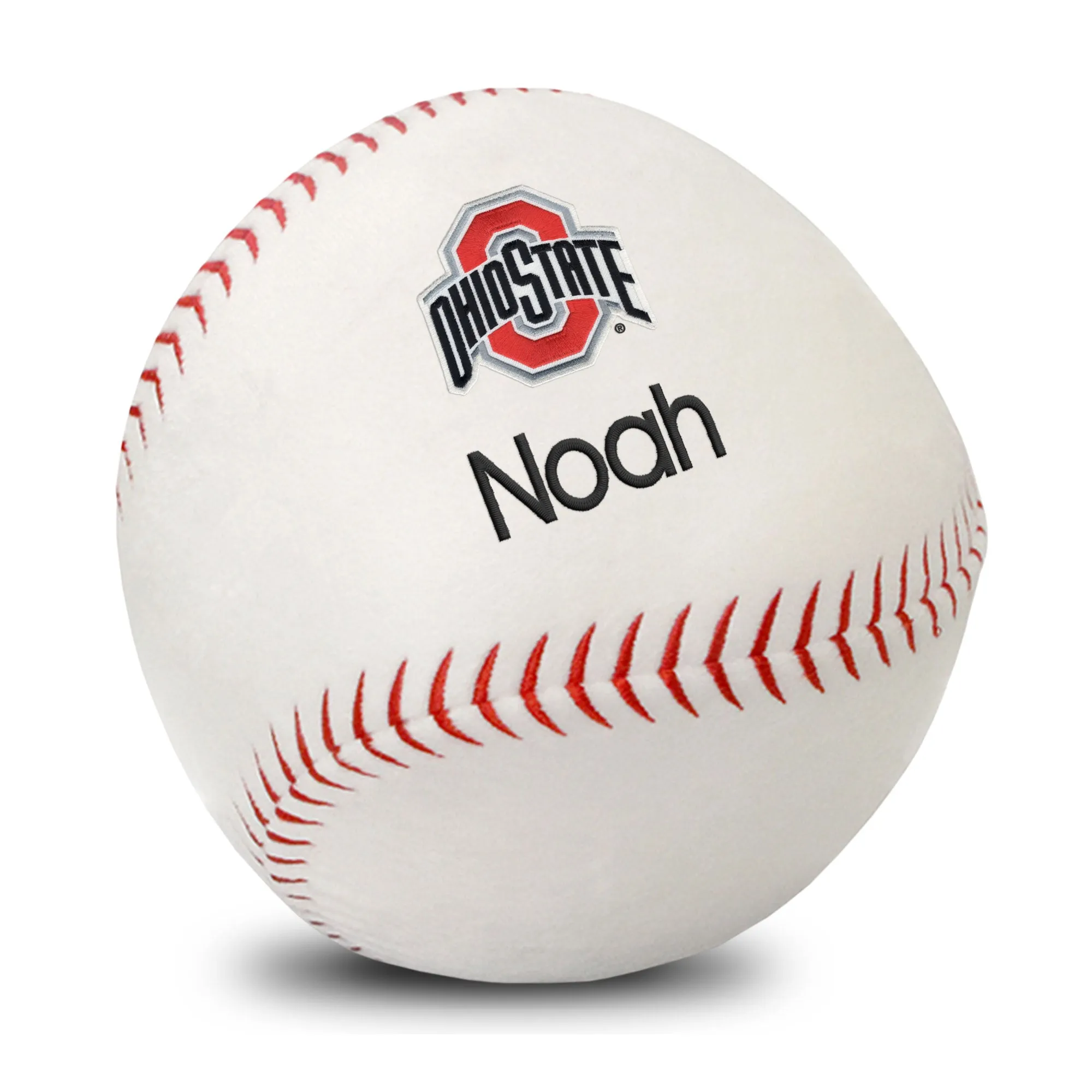 Personalized Ohio State Buckeyes Plush Baseball